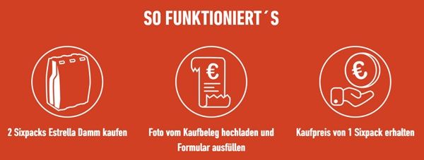 🍺 Estrella Damm gratis ausprobieren - 1+1 Aktion 🍺 Estrella Damm gratis ausprobieren 1+1 Aktion