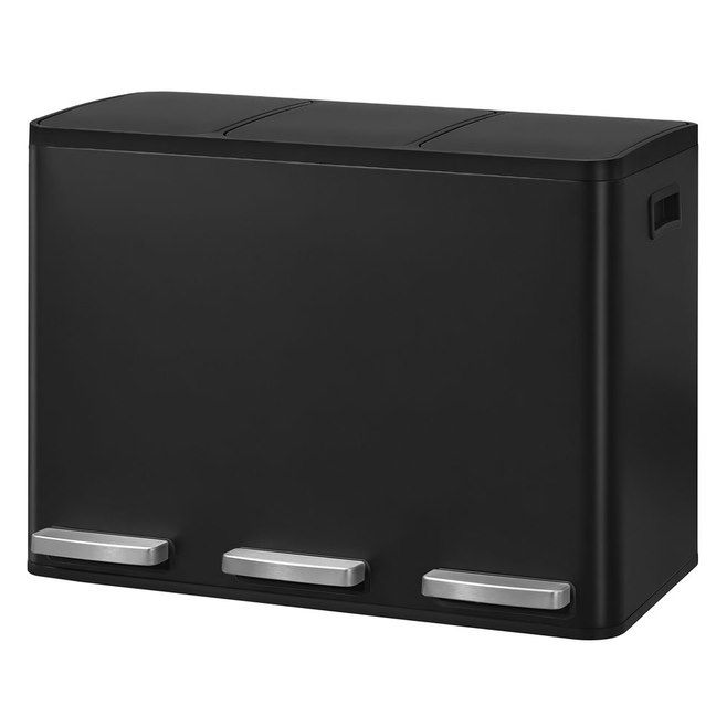 🗑️ SONGMICS 3x 15L Abfalleimer aus Edelstahl für 51,99€ (statt 75€)