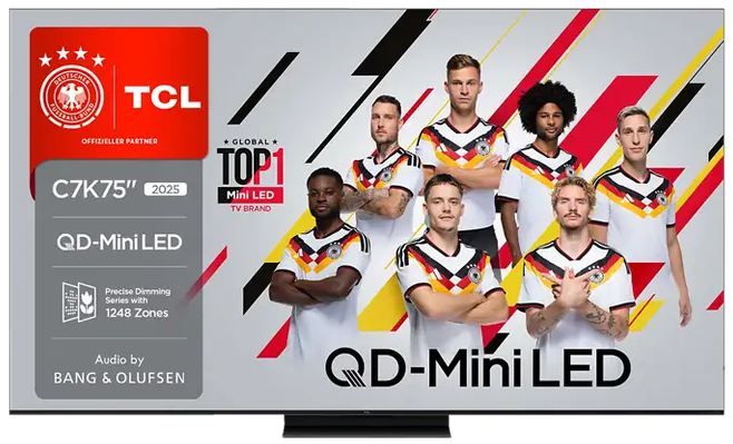 📺 TCL 75C7K 75 Zoll 4K UHD QD Mini LED Google TV ab 944,35€ (statt 1.129€)