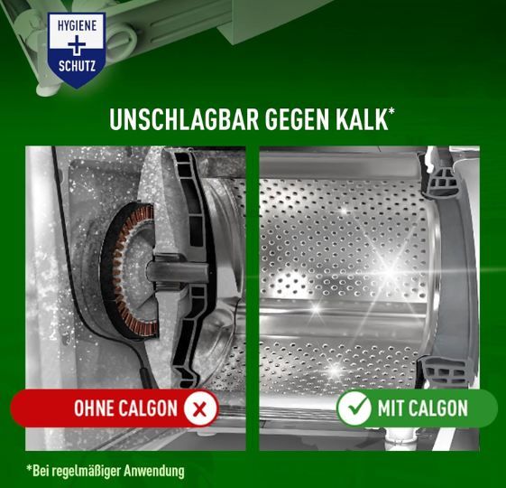 💧 37er Pack Calgon Hygiene+ Tabs gegen Kalk ab 7,29€ (statt 13€)