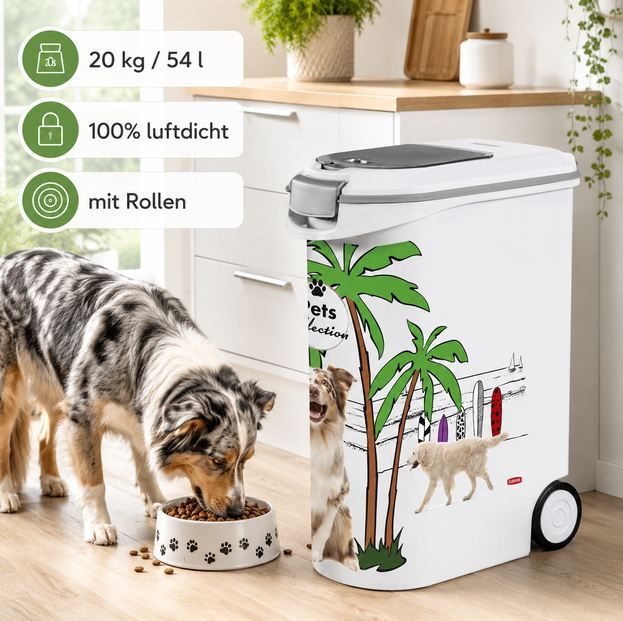 🐶 Curver Pets Collection Futterbox mit Rollen & 20kg/54L für 24,99€ (statt 49€) 🐶 Curver Pets Collection Futterbox mit Rollen & 20kg/54L für 24,99€ (statt 49€)