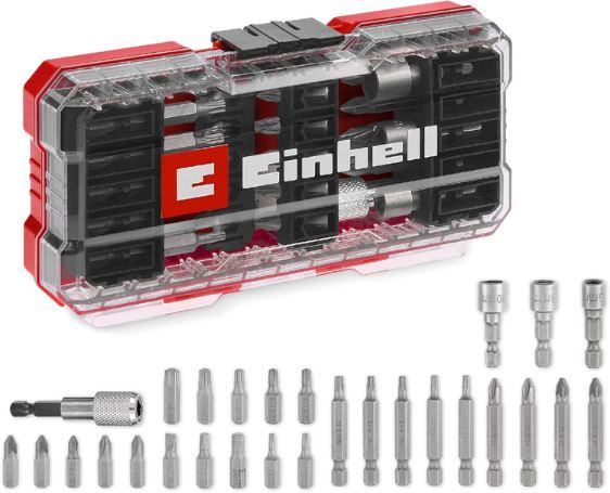 🧰 Einhell S Case Bit Set, 28 tlg. für 8,33€ (statt 13€)
