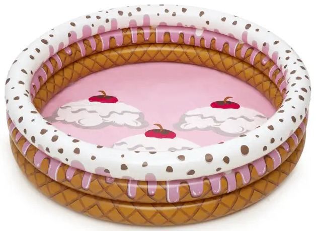 🏊🏻‍♀️ Bestway Eiswaffel Planschbecken, 160 x 38cm für 14,99€ (statt 25€)
