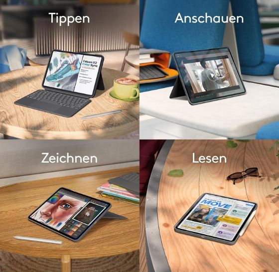 ⌨️ Logitech Combo Touch Tastatur-Case für iPad Pro 11 ⌨️ Logitech Combo Touch Tastatur Case für iPad Pro 11 (M4/M5) für 125,99€ (statt 145€)