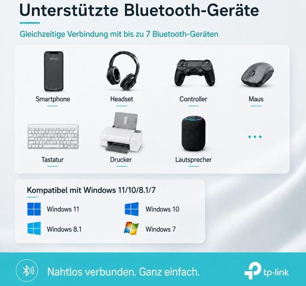 🖥️ TP-Link UB600 Bluetooth 6.0 Adapter Dongle für 8,48€ (statt 13€) 🖥️ TP Link UB600 Bluetooth 6.0 Adapter Dongle für 8,48€ (statt 13€)