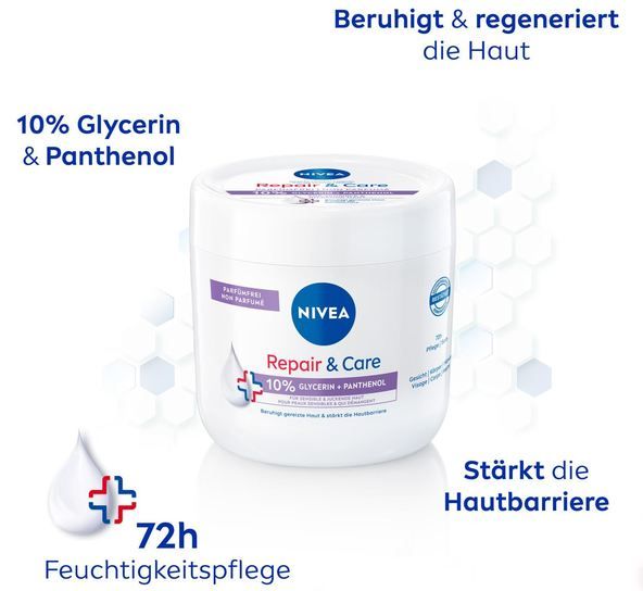 🧴 3x NIVEA Repair & Care Parfümfrei Creme, 400ml ab 11€ (statt 21€) 🧴 3x NIVEA Repair & Care Parfümfrei Creme, 400ml ab 11€ (statt 21€)
