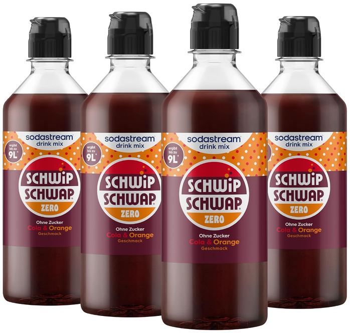 đ„€ 4er Pack SodaStream drink mix Schwip Schwap Zero ab 17⏠(statt 24âŹ) đ„€ 4er Pack SodaStream drink mix Schwip Schwap Zero ab 17⏠(statt 24âŹ)