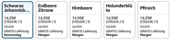 🍹 5er Pack Chiefs Syrup Zero in 5 Sorten für ab je 13,49€ (statt 25€) 🍹 5er Pack Chiefs Syrup Zero in 5 Sorten für ab je 13,49€ (statt 25€)