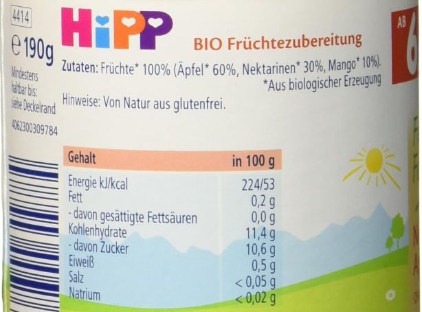 😋 6er Pack HiPP Bio Nektarine in Apfel-Mango Babygläschen ab 5,96€ (statt 9€) 😋 6er Pack HiPP Bio Nektarine in Apfel Mango Babygläschen ab 5,96€ (statt 9€)