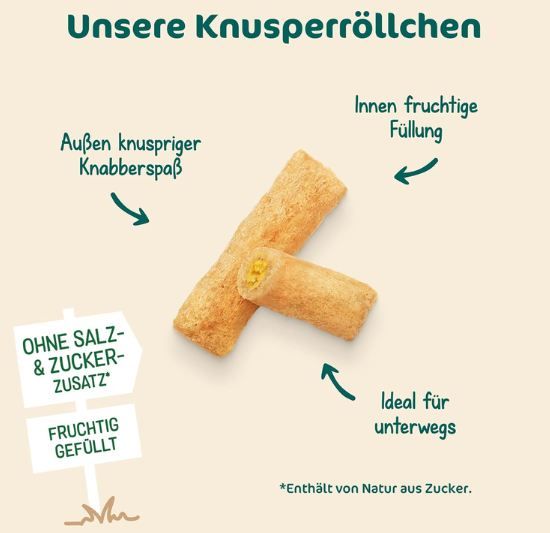 🍌 5er Pack Milupa Entdeckerbande Knusperröllchen Banane-Mango ab 4,66€ (statt 9€) 🍌 5er Pack Milupa Entdeckerbande Knusperröllchen Banane Mango ab 4,66€ (statt 9€)