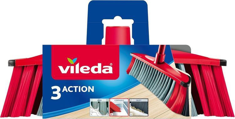 🧹 Vileda 3Action Besen mit Kombination von 3 Borsten für 3,45€ (statt 10€) 🧹 Vileda 3Action Besen mit Kombination von 3 Borsten für 3,45€ (statt 10€)