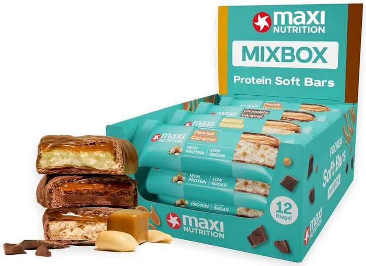 đ« 12er Pack MaxiNutrition Softbar Caramel MixBox ab 15,99⏠(statt 25âŹ) đ« 12er Pack MaxiNutrition Softbar Caramel MixBox ab 15,99⏠(statt 25âŹ)