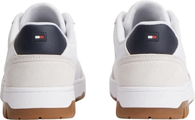 👟 Tommy Hilfiger Th Basket Core Leather Suede Mix Sneaker ab 56,69€ (statt 93€)