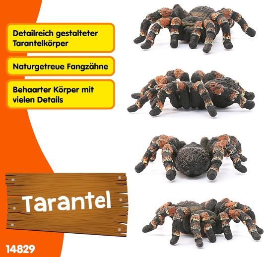🕷️ Schleich 14829 Wild Life Vogelspinne Tierfigur für 3,99€ (statt 8€) 🕷️ Schleich 14829 Wild Life Vogelspinne Tierfigur für 3,99€ (statt 8€)