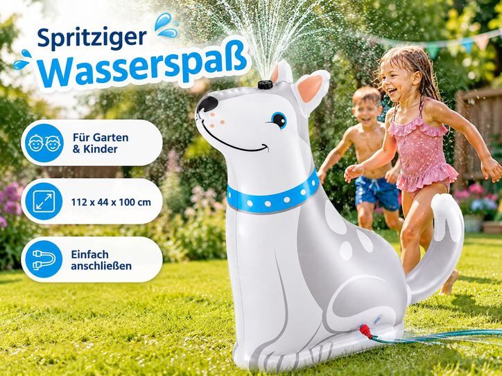 🌊 Bestway Happy Husky Wassersprinkler für 14,99€ (statt 29€) 🌊 Bestway Happy Husky Wassersprinkler für 14,99€ (statt 29€)