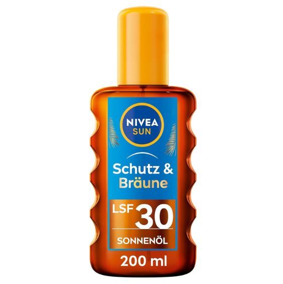🌞 Nivea Sun Schutz & Bräune Sonnenöl Spray, LSF 30, 200ml ab 7,15€ (statt 11€)