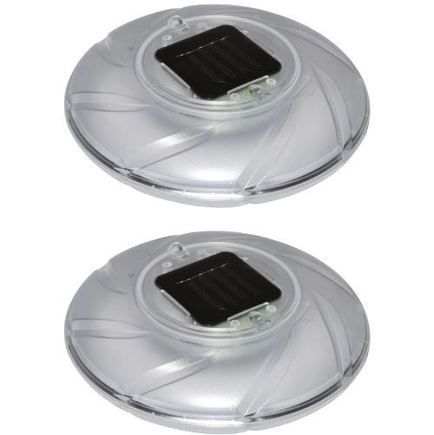 💡 2er Pack Bestway Flowclear LED Poolleuchte, 18cm für 17,99€ (statt 26€)
