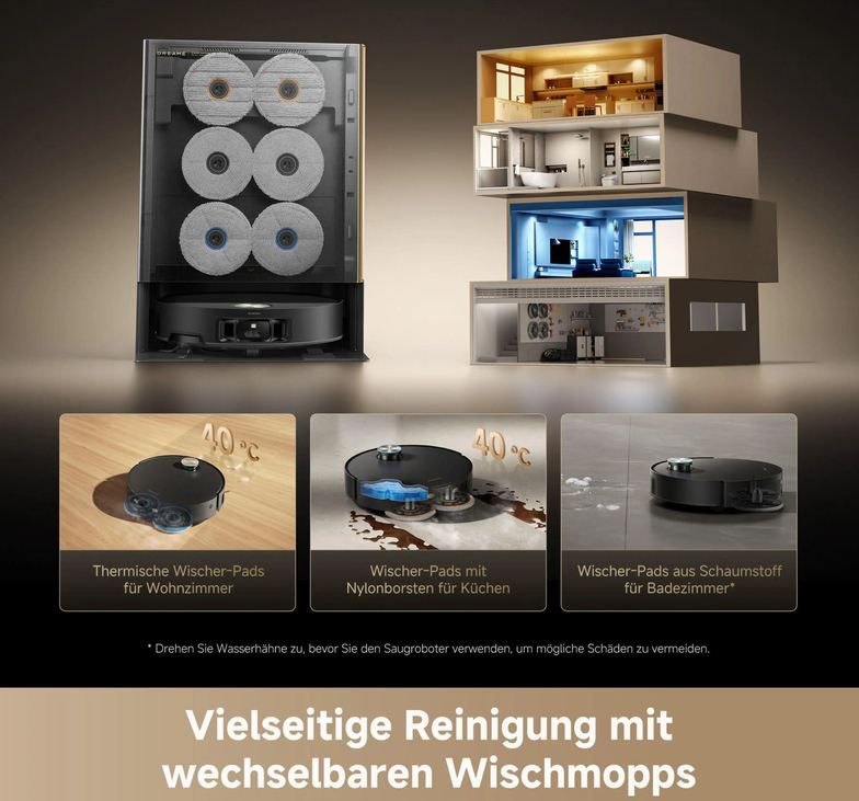 🧹 Dreame Matrix 10 Ultra Black Saug- & Wischroboter für 799€ (statt 1.052€) 🧹 Dreame Matrix 10 Ultra Black Saug & Wischroboter für 799€ (statt 1.052€)
