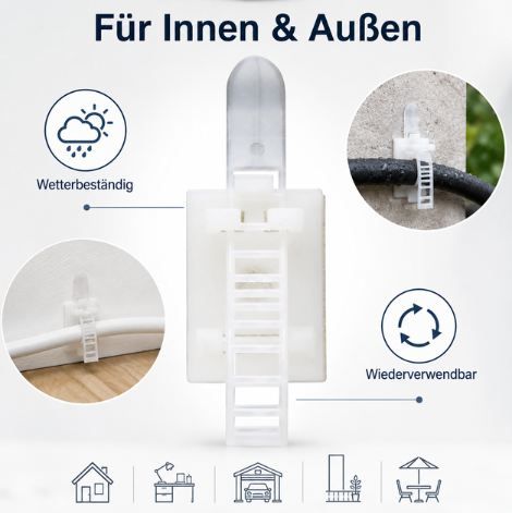 🔌 5 x 15er Pack Kopp Selbstklebende Kabelklemmen für 9,75€ (statt 45€) 🔌 5 x 15er Pack Kopp Selbstklebende Kabelklemmen für 9,75€ (statt 45€)