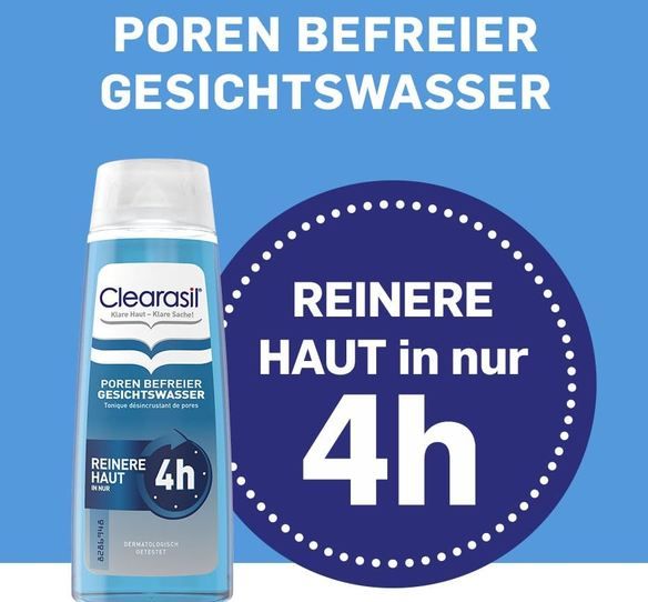 đ§´ Clearasil Poren Befreier Gesichtswasser, 200ml ab 2,44⏠(statt 4âŹ) đ§´ Clearasil Poren Befreier Gesichtswasser, 200ml ab 2,44⏠(statt 4âŹ)