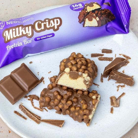 🍫 12er Pack Neosupps Milky Crisp Protein Bar ab 21,79€ (statt 27€) 🍫 12er Pack Neosupps Milky Crisp Protein Bar ab 21,79€ (statt 27€)