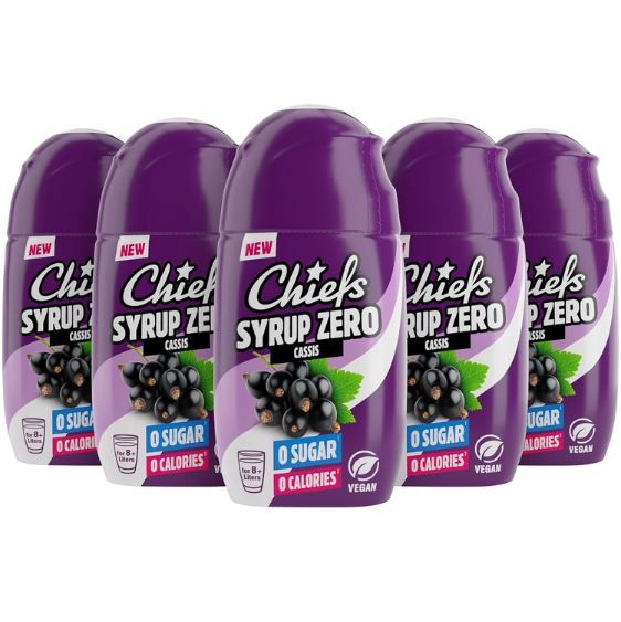 🍹 5er Pack Chiefs Syrup Zero in 5 Sorten für ab je 13,49€ (statt 25€)