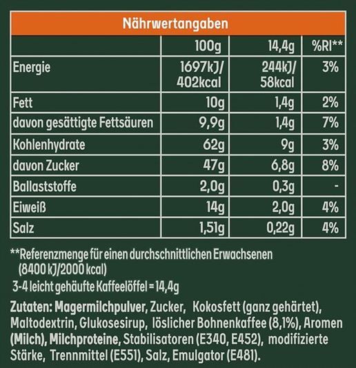 ☕ 2er Pack Jacobs Typ Cappuccino Caramel Getränkepulver ab 6€ (statt 10€) ☕ 2er Pack Jacobs Typ Cappuccino Caramel Getränkepulver ab 6€ (statt 10€)