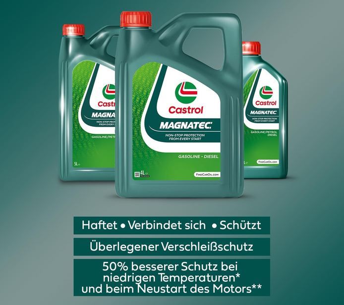 🛢️ 5 Liter Castrol Magnatec 5W-30 A5 Motoröl ab 30,52€ (statt 43€) 🛢️ 5 Liter Castrol Magnatec 5W 30 A5 Motoröl ab 30,52€ (statt 43€)