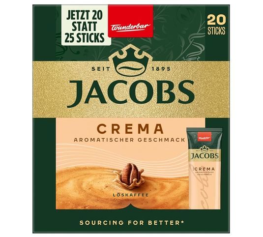 ☕ 12 x 20er Pack Jacobs Café Crema löslicher Bohnenkaffee ab 27,54€ (statt 36€) ☕ 12 x 20er Pack Jacobs Café Crema löslicher Bohnenkaffee ab 27,54€ (statt 36€)