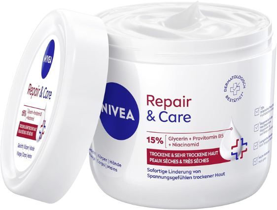 đ§Ž 3x NIVEA Repair & Care Creme Provitamin B5 & Glycerin, 400ml ab 10,57⏠(statt 24âŹ) đ§Ž 3x NIVEA Repair & Care Creme Provitamin B5 & Glycerin, 400ml ab 10,57⏠(statt 24âŹ)