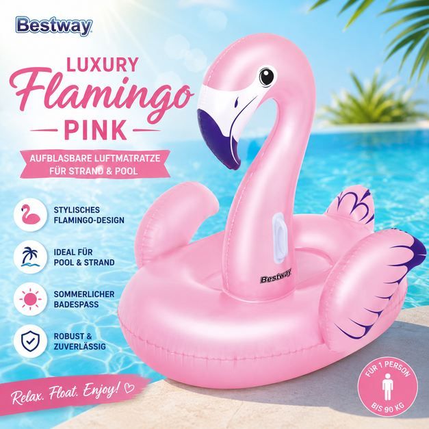 🦩 Bestway Flamingo Schwimmtier für 19,90€ (statt 33€) 🦩 Bestway Flamingo Schwimmtier für 19,90€ (statt 33€)