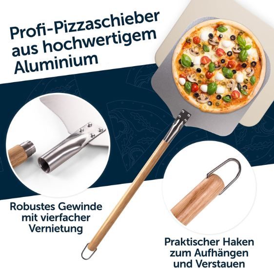 🍕 Blumtal Pizzastein & Pizzasschieber Set für 26,64€ (statt 33€) 🍕 Blumtal Pizzastein & Pizzasschieber Set für 26,64€ (statt 33€)
