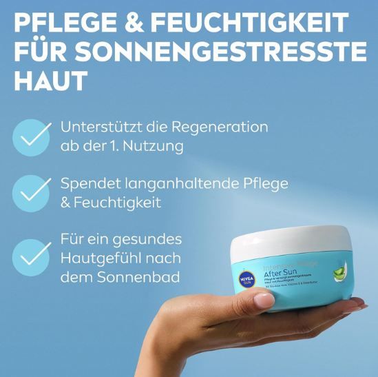 🧴 3x Nivea Sun Intensive Pflege After Sun Lotion, 300ml ab 12,87€ (statt 21€) 🧴 3x Nivea Sun Intensive Pflege After Sun Lotion, 300ml ab 12,87€ (statt 21€)
