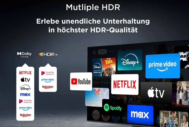 📺 TCL 75P7K 75 Zoll 4K UHD QLED Google TV mit HDR ab 594€ (statt 919€)