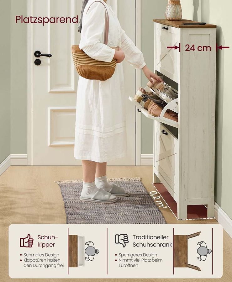 👟 Vasagle Liry Kollektion Schuhschrank mit drei Klappen für 74,99€ (statt 85€) 👟 Vasagle Liry Kollektion Schuhschrank mit drei Klappen für 74,99€ (statt 85€)