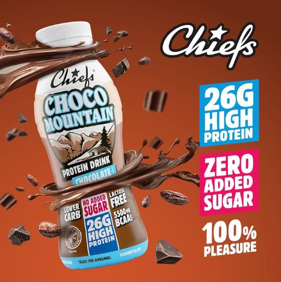 🥤 8er Pack Chiefs High Protein Shake Schokolade, 330ml ab 15,98€ (statt 21€) 🥤 8er Pack Chiefs High Protein Shake Schokolade, 330ml ab 15,98€ (statt 21€)