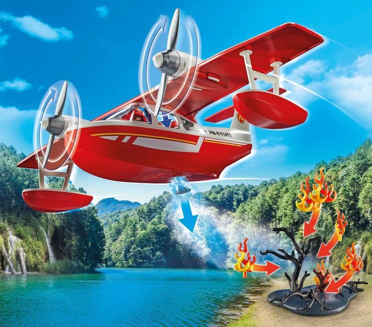 🛩️ Playmobil 71463 City Action Feuerwehrflugzeug mit Löschfunktion für 22,89€ (statt 30€) 🛩️ Playmobil 71463 City Action Feuerwehrflugzeug mit Löschfunktion für 22,89€ (statt 30€)