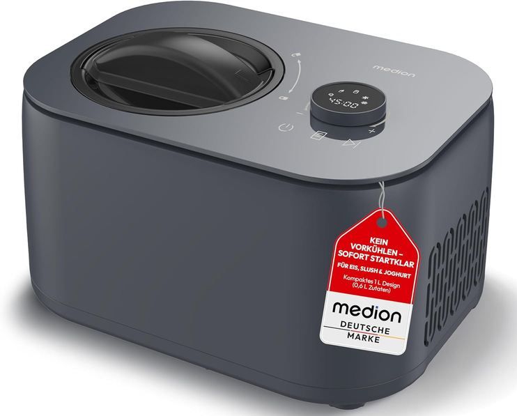 🍨 Medion MD 100116 Eismaschine für 1 Liter Eis für 118,96€ (statt 134€) 🍨 Medion MD 100116 Eismaschine für 1 Liter Eis für 118,96€ (statt 134€)