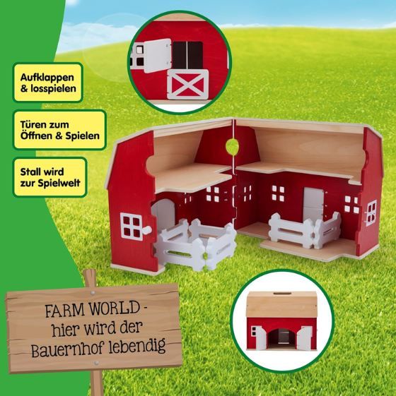 🚜 Schleich Farm World Großer Bauernhof aus Holz für 25,50€ (statt 36€) 🚜 Schleich Farm World Großer Bauernhof aus Holz für 25,50€ (statt 36€)