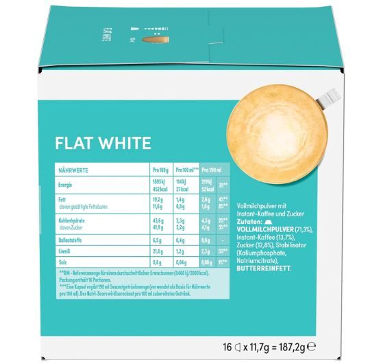 ☕ 3 x 16er Pack Nescafe Dolce Gusto Flat White Kaffeekapseln ab 14€ (statt 18€) ☕ 3 x 16er Pack Nescafe Dolce Gusto Flat White Kaffeekapseln ab 14€ (statt 18€)