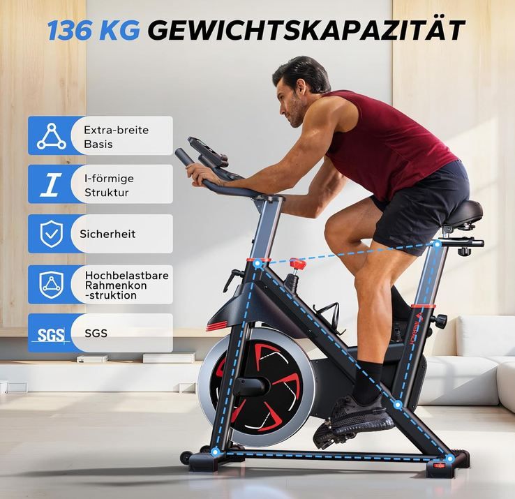 🥵 Merach S38 Heimtrainer mit Magnetwiderstand für 119,69€ (statt 200€) 🥵 Merach S38 Heimtrainer mit Magnetwiderstand für 119,69€ (statt 200€)