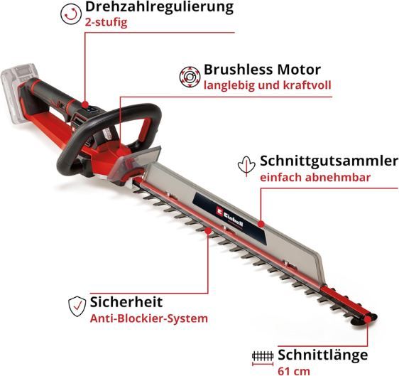 🪚 Einhell Professional GP-CH 18/61 Akku-Heckenschere für 109,49€ (statt 129€) 🪚 Einhell Professional GP CH 18/61 Akku Heckenschere für 109,49€ (statt 129€)