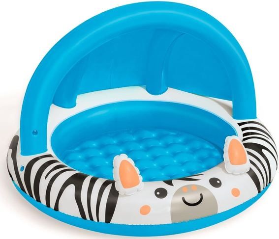 🏊🏻‍♀️ Bestway Safari Zebra Planschbecken mit Sonnendach für 11,89€ (statt 18€) 🏊🏻‍♀️ Bestway Safari Zebra Planschbecken mit Sonnendach für 11,89€ (statt 18€)