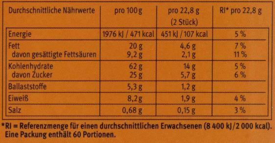 🍪 60er Pack Brandt Hobbits Kernig Vollkornkeks mit Haferflocken ab 12€ (statt 19€)