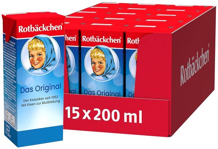 🧃 15er Pack Rotbäkchen Trinkpäckchen, je 200ml ab 16,17€ (statt 22€)