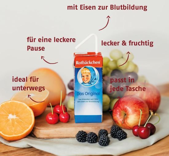 🧃 15er Pack Rotbäkchen Trinkpäckchen, je 200ml ab 16,17€ (statt 22€)