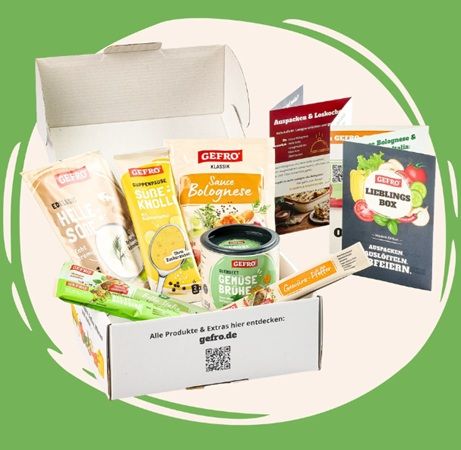 Gratis: Das neue Gefro Probierpaket Modern   evtl. nur für Neukunden