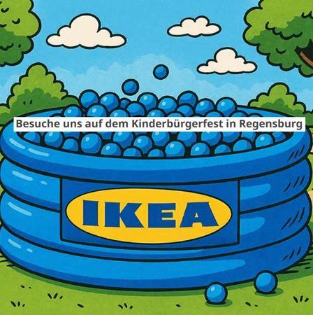 Ikea Regensburg: Bällebad zum Kinderbürgerfest am 02.08. besuchen Ikea Regensburg: Bällebad zum Kinderbürgerfest am 02.08. besuchen