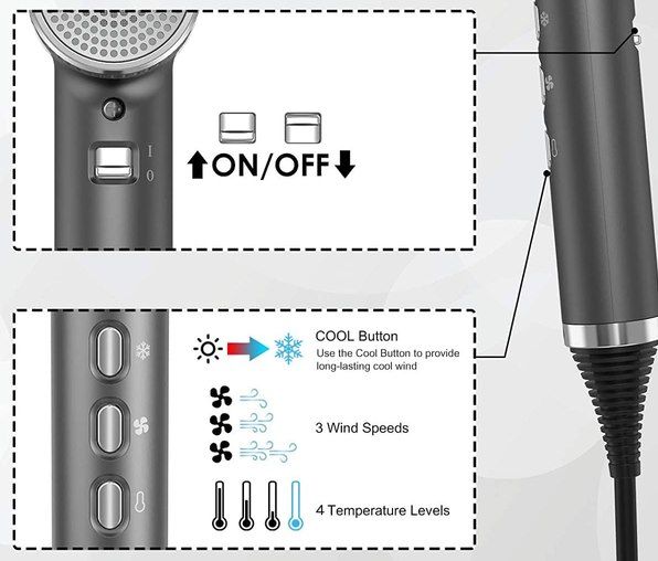 👱‍♀️ Slopehill Ionen Föhn mit 2.000W & Display für 29,99€ (statt 68€) 👱‍♀️ Slopehill Ionen Föhn mit 2.000W & Display für 29,99€ (statt 68€)