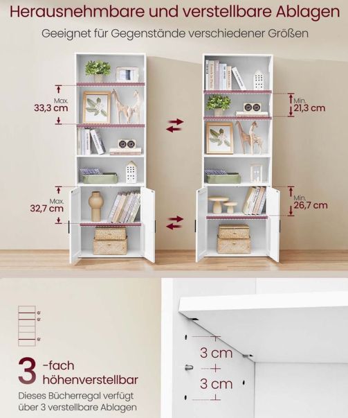 📚 VASAGLE CUSTOS Regal mit 6 Ebenen für 44,99€ (statt 58€) 📚 VASAGLE CUSTOS Regal mit 6 Ebenen für 44,99€ (statt 58€)